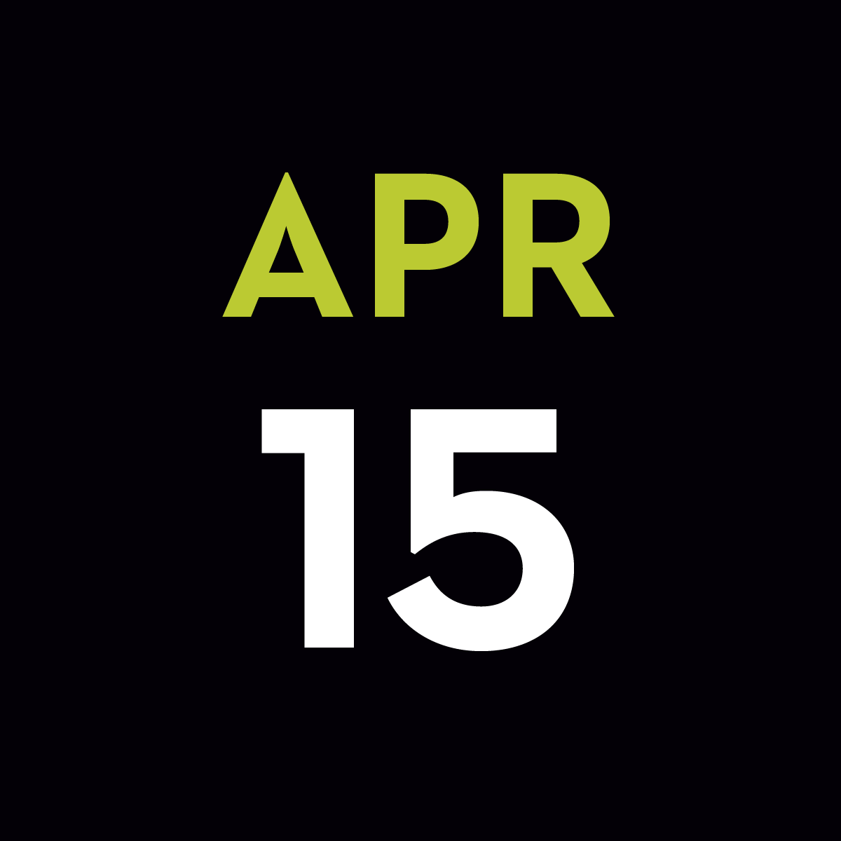 April 15 Icon