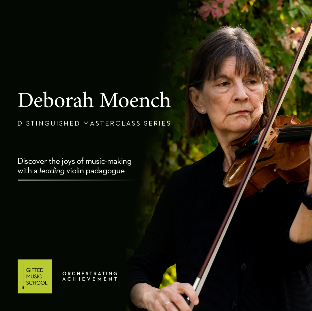 Deborah Moench violin masterclass image