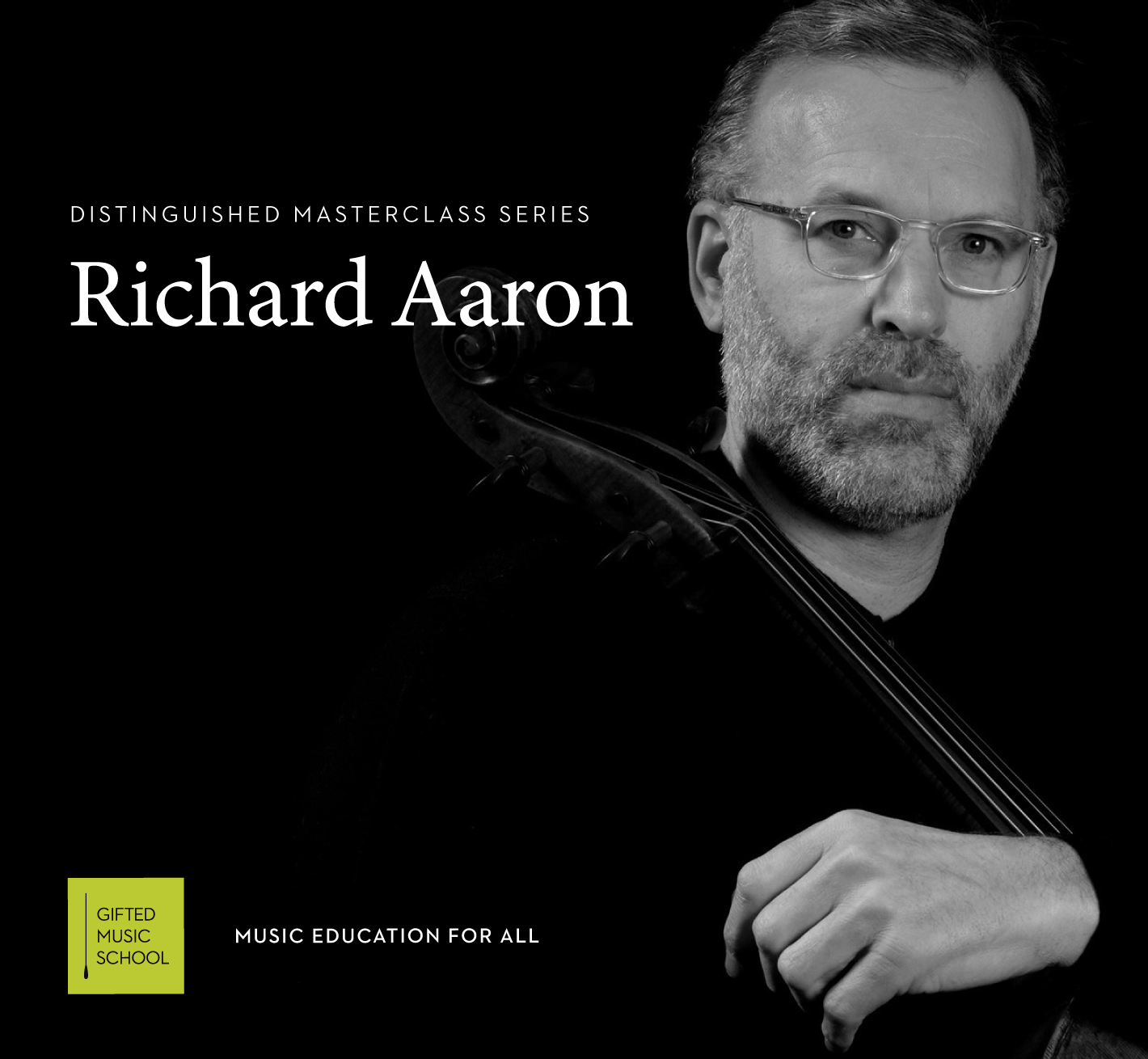 Richard Aaron cello masterclass header image
