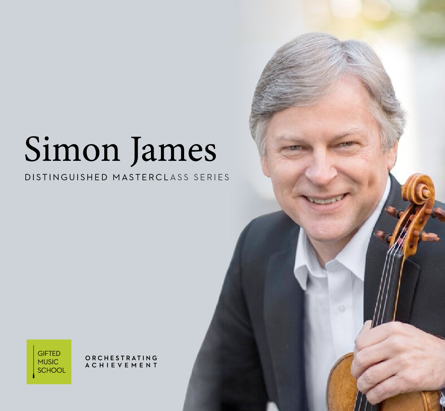 Simon James violin masterclass image