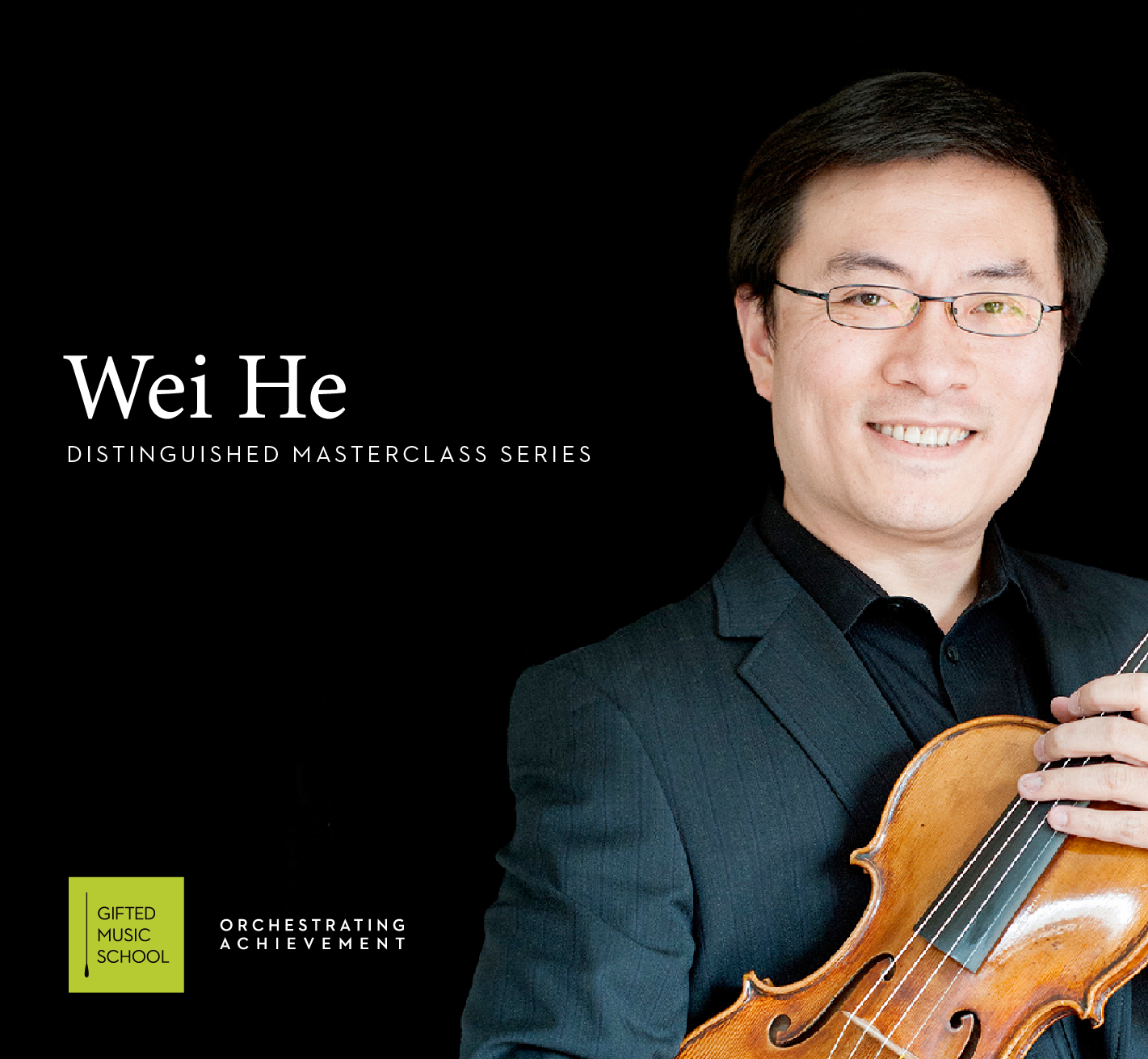 Wei He violin masterclass image