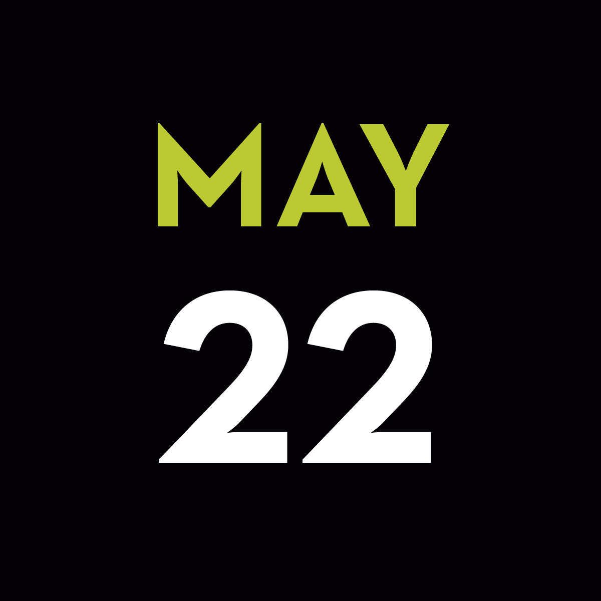 May 22 Icon