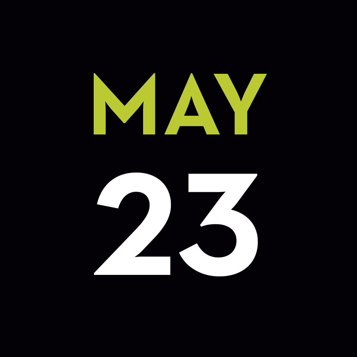 May 23 Icon