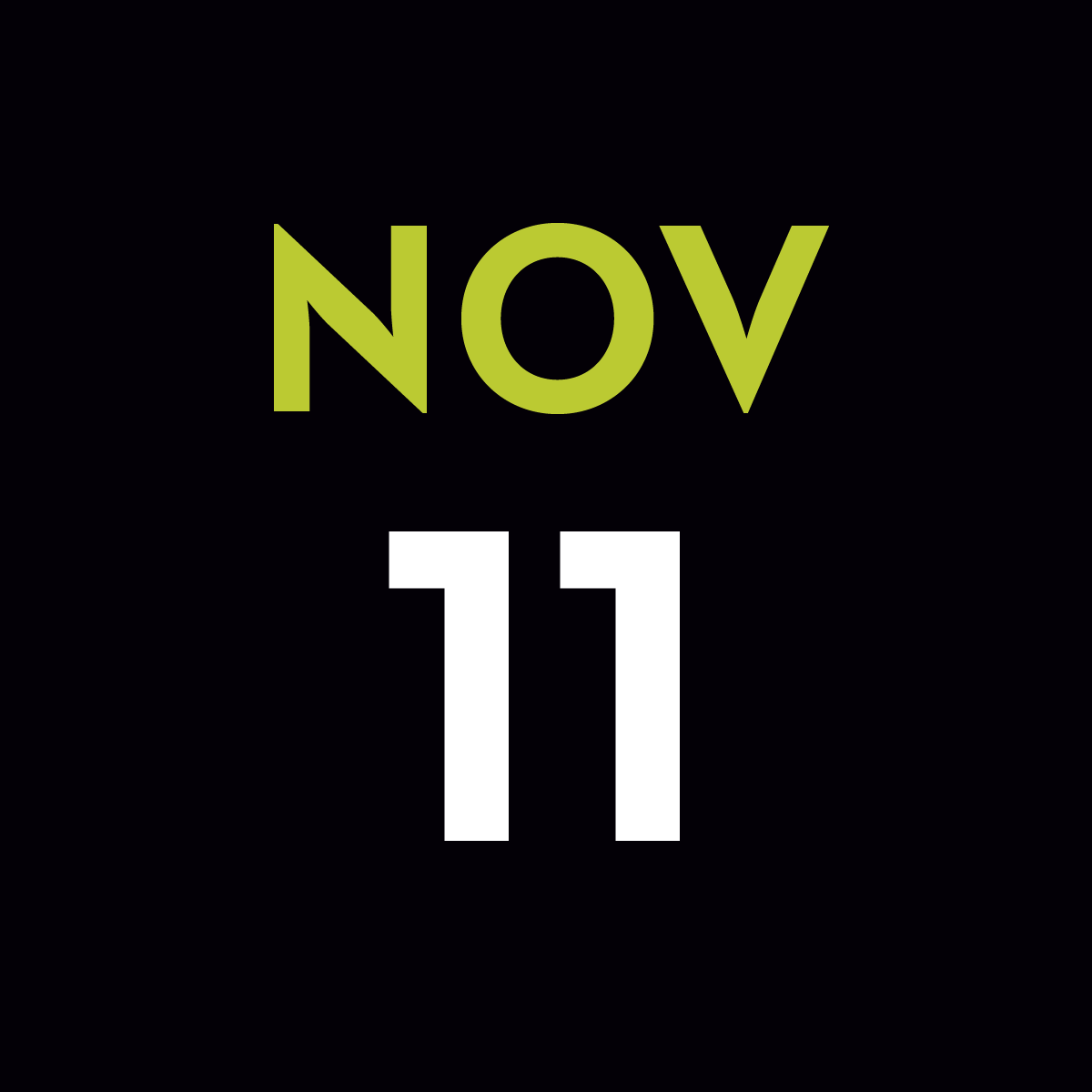 November 11 Icon